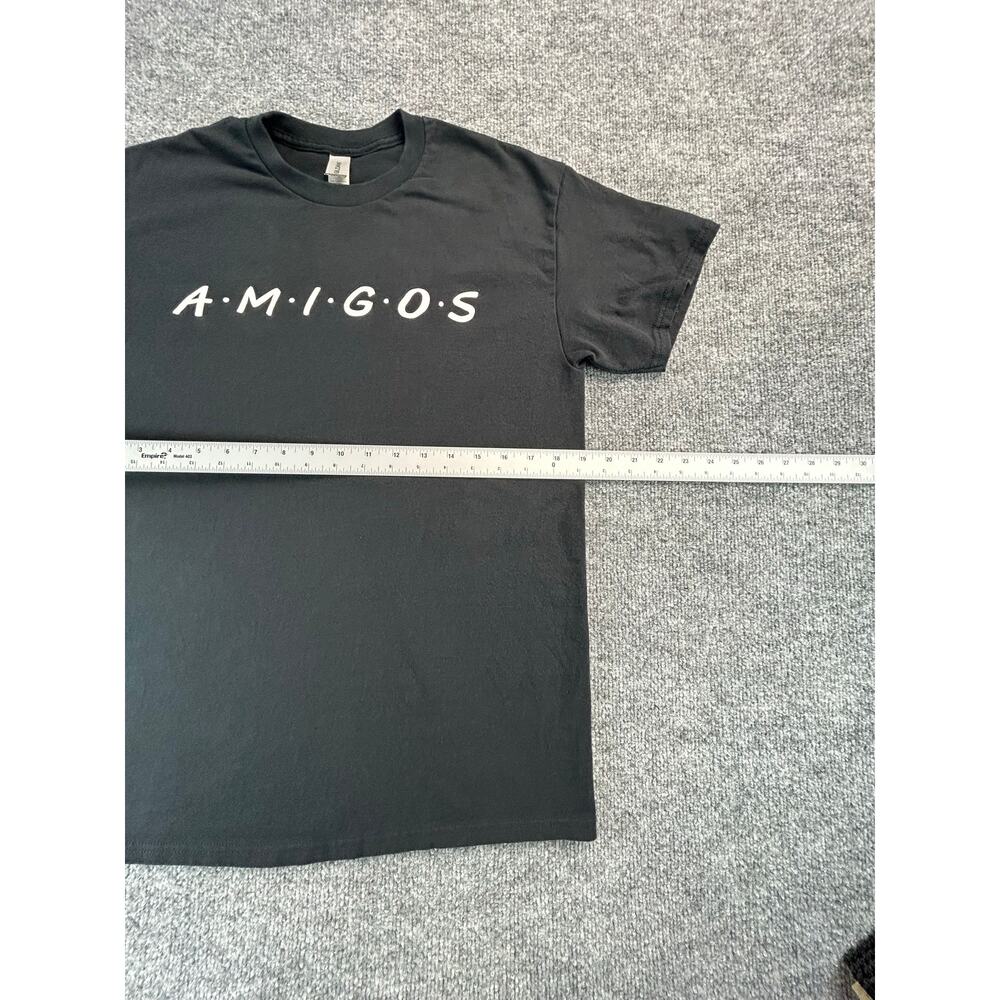 AMIGOS Graphic T Shirt Men's Medium "Friends" TV Show Inspired Short Sleeve Tee - Picture 6 of 6